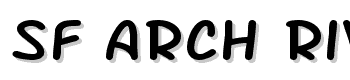 Sf-Arch-Rival-Extended font